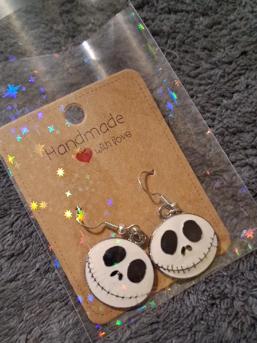 $8 Each Or Bundle 5/$20 Nightmare Before Christmas Themed Handmade Earrings
